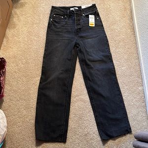 And Now This Black High Waisted Jeans